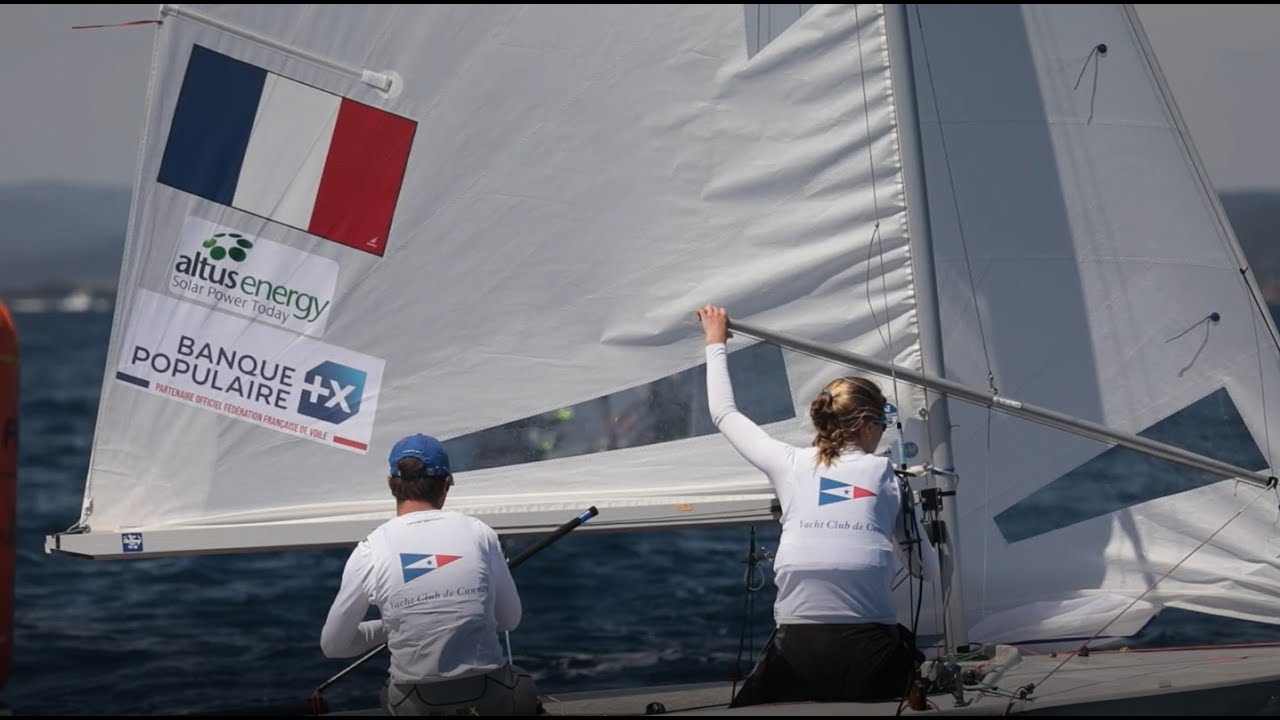 Lucie et Matisse, Champions d'Europe et du Monde Jeunes 470