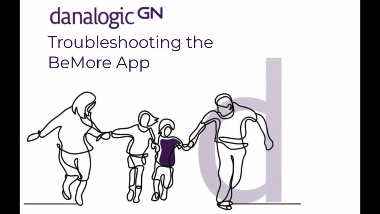 Troubleshooting the BeMore app