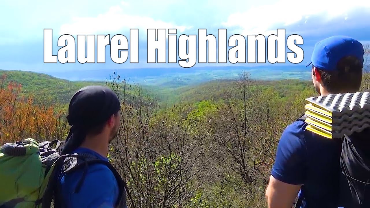 Group Thru Hiking the Laurel Highlands - 4 days 70 miles