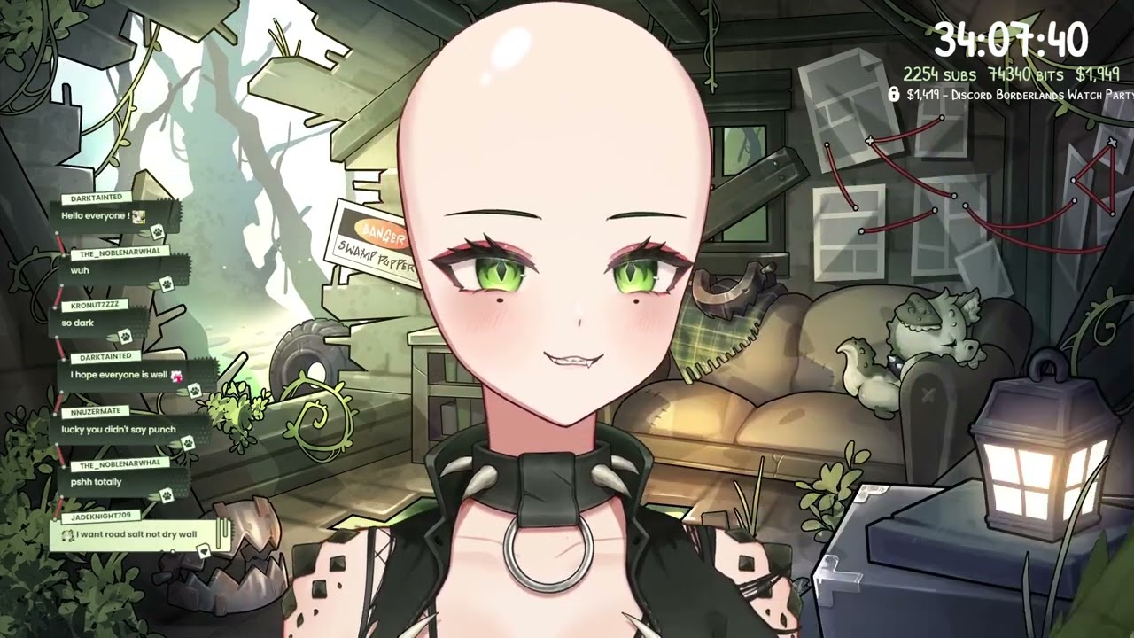 YOU KNOW WHAT. We're playing BORDERLANDS 4 TODAY. [ NEW !merch ] 💚 SWAMP PUPPY 💚 [Swampathon D