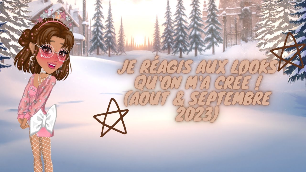 Je réagis aux looks qu'on m'a crée ! (Aout & Septembre 2023)