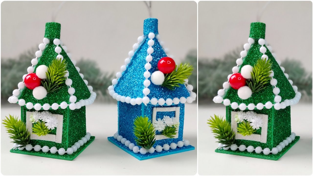 Christmas House DIY 🏠🎅 Christmas Crafts 🎄 Christmas Decorations