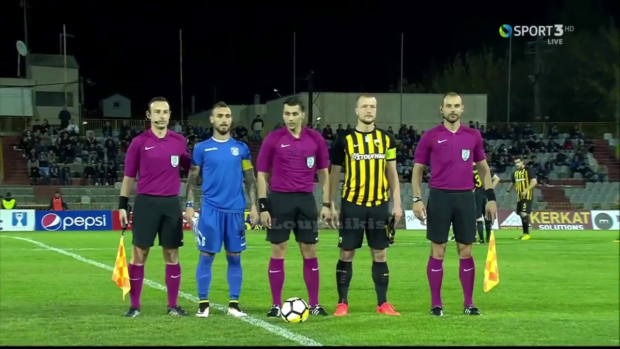 Απόλλων Λάρισας - ΑΕΚ 0-7 Στιγμιότυπα | Κύπελλο Ελλάδας - Φάση ομίλων 2η αγ. {26.10.2017}