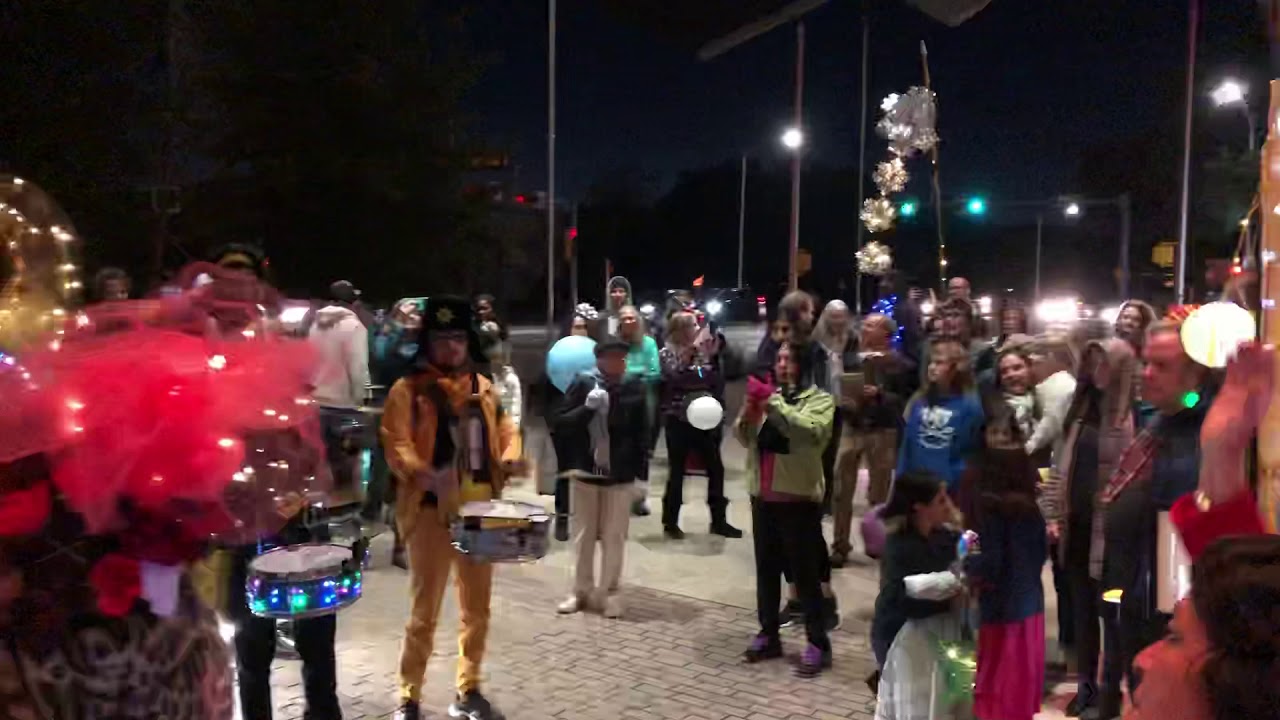 Minor Mishap Marching Band Winter Solstice Parade Austin Texas 2019