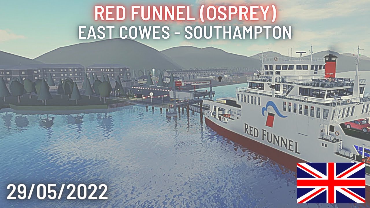 FERRY CROSSING || RedJet HSC Services | East Cowes - Southampton | 29th May 2022