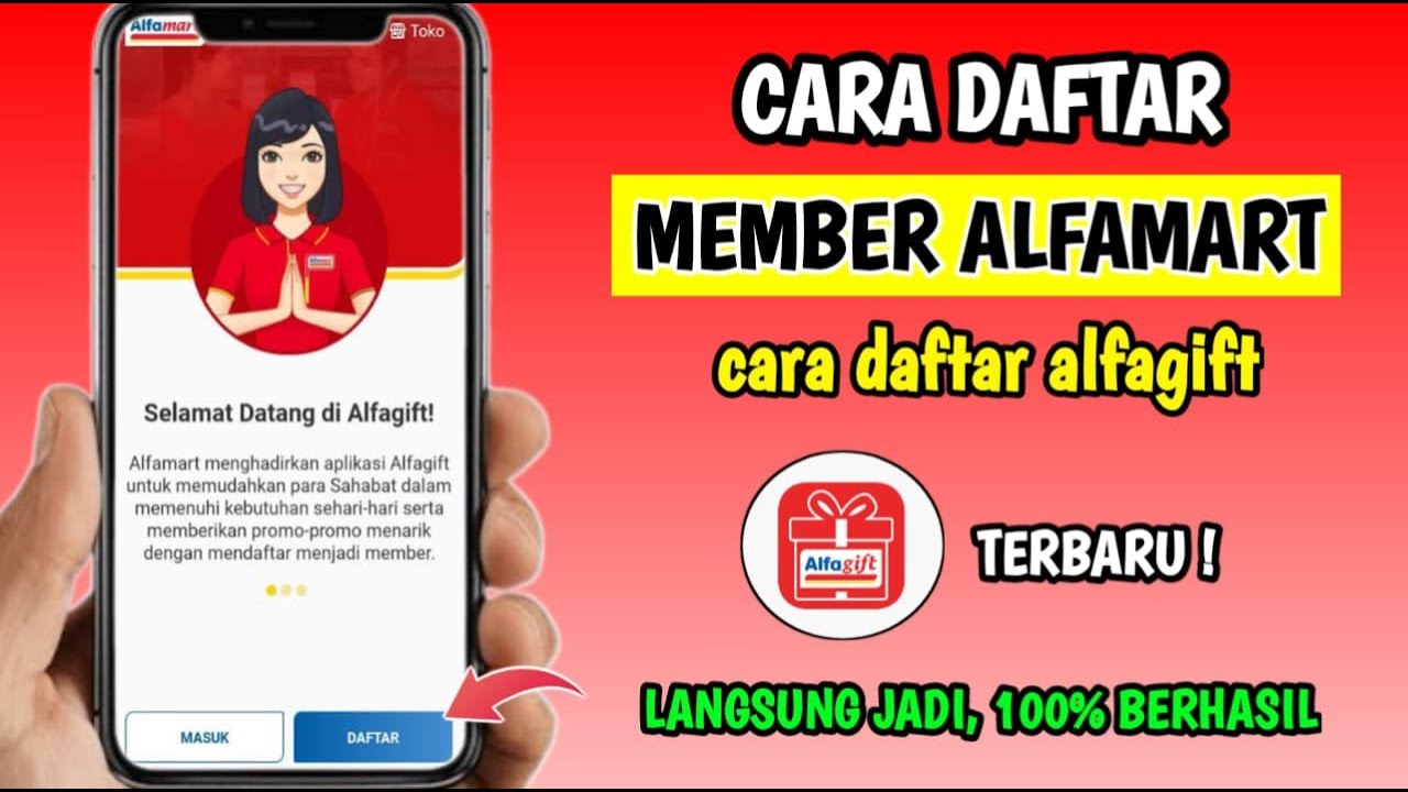 Cara Daftar Alfagift | Member Alfamart