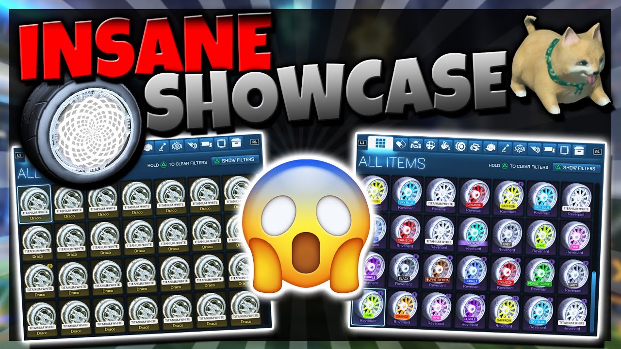 I HAVE GONE CRAZY INSANE  ROCKET LEAGUE INVENTORY SHOWCASE IN 2020