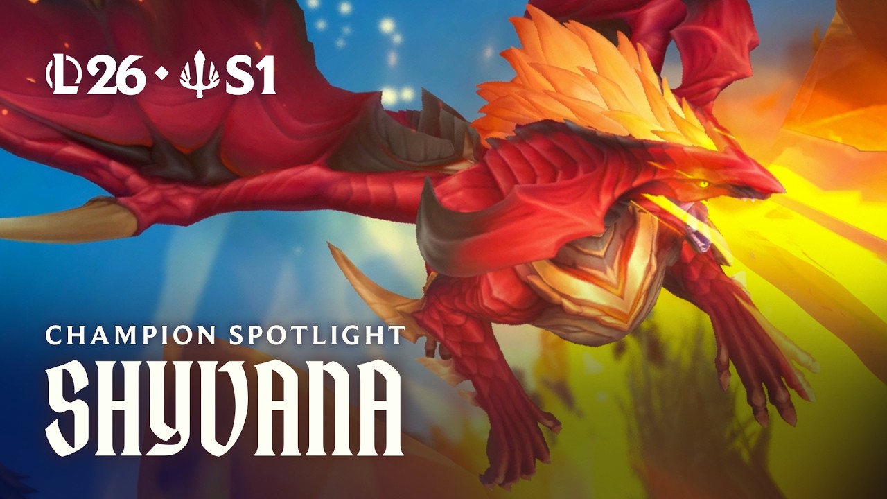 Shyvana Champion Spotlight | Gameplay - League of Legends