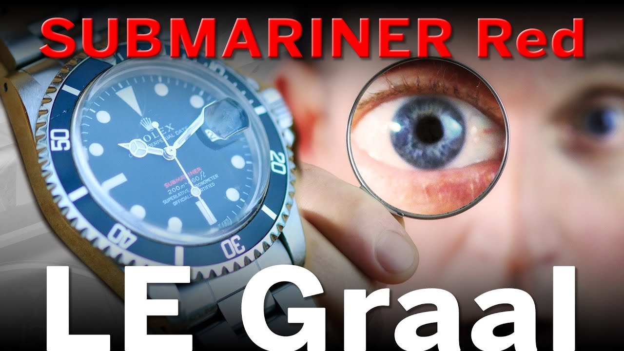 La Rolex Submariner 1680 Red Line - Red Sub