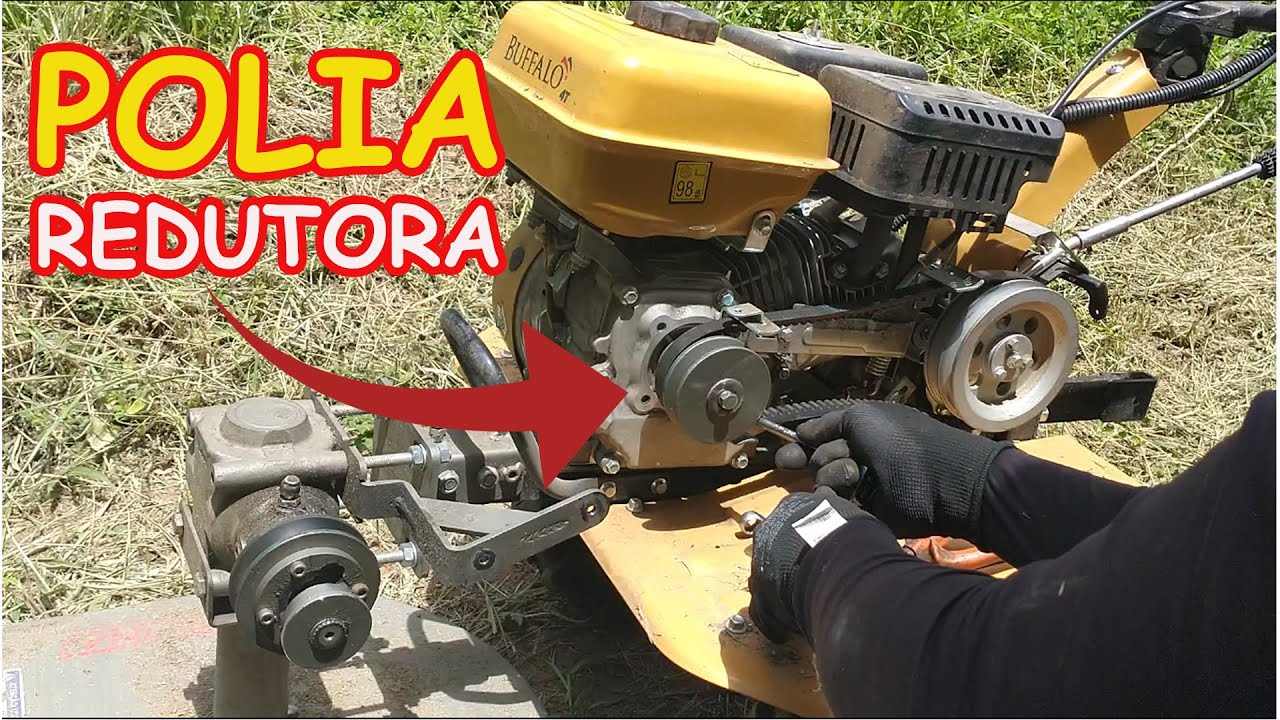 COMO TROCAR POLIA REDUTORA DE VELOCIDADE PRA TRATORITO/ lawn mower