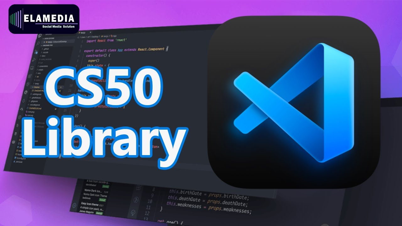 How to use cs50 library in VSCODE | Fix  fatal error: cs50.h: No such file or directory | Elamedia