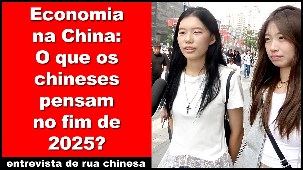 Economia na China: O que os chineses pensam no fim de 2025? - entrevista de rua chinesa