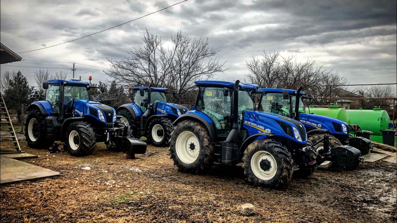 Pornire la rece dupa 2 luni - New Holland T6.155, T6.180, T7.315 T8.390