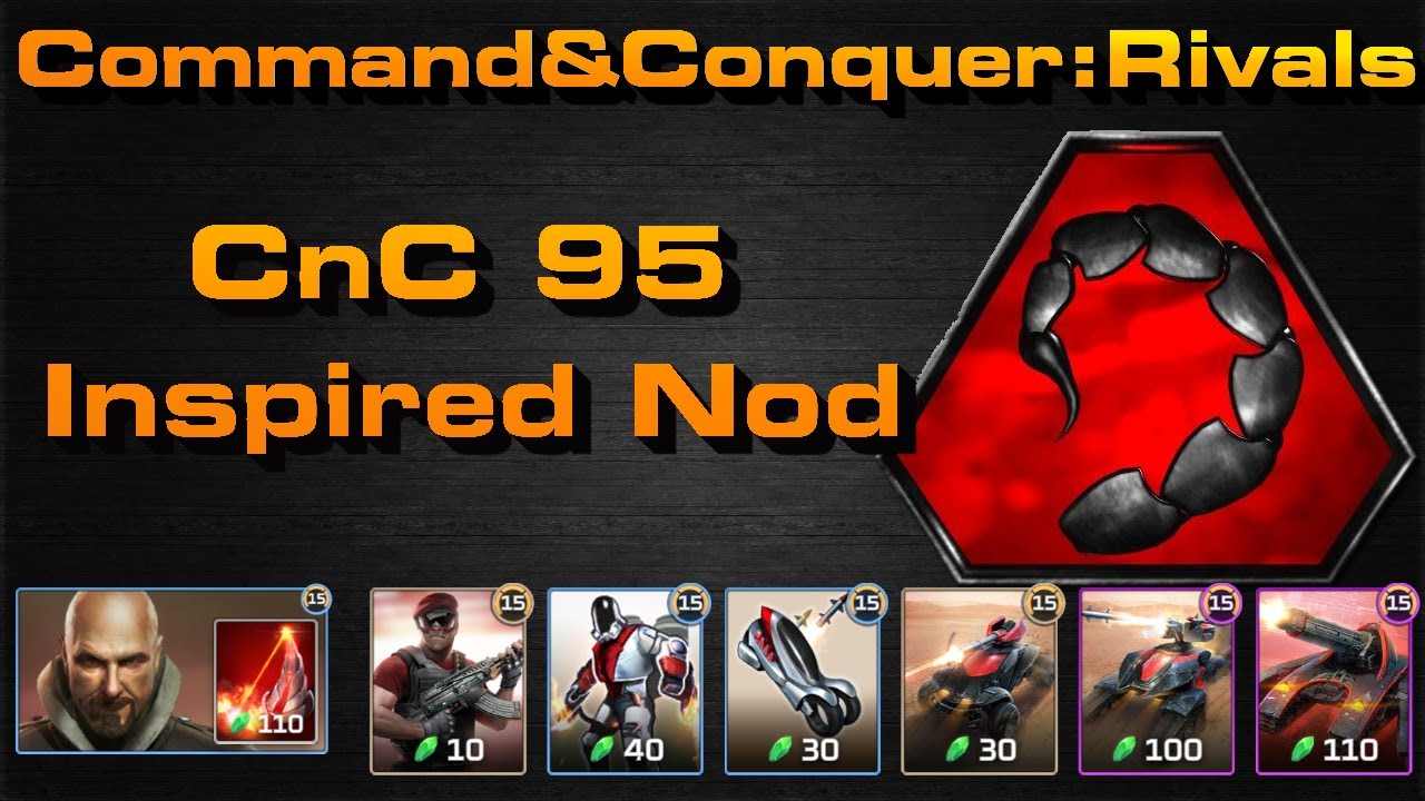 C&C Rivals: CnC 95 Inspired Nod!