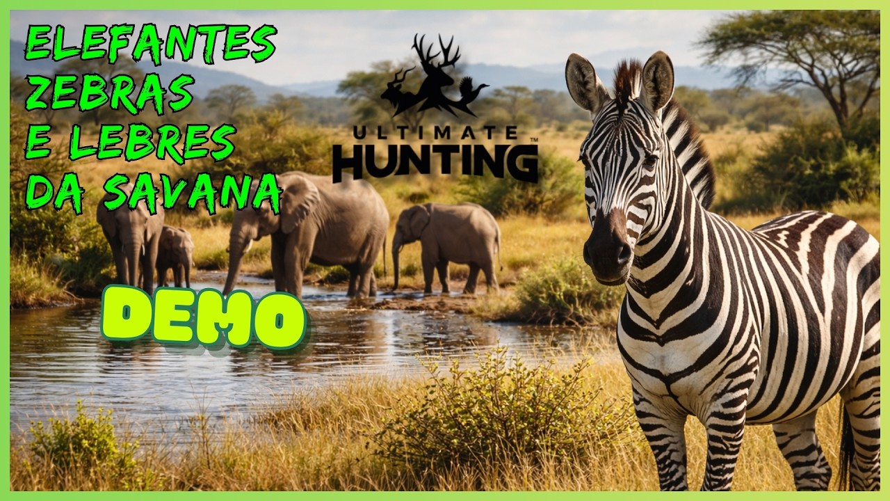 DEMO DO ULTIMATE HUNTING NA SAVANA VAI SAIR EM BREVE - BORA TESTAR!