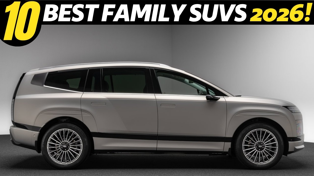 Best Family Cars 2026 | Top 10 SUVs for Comfort, Tech, and Style!