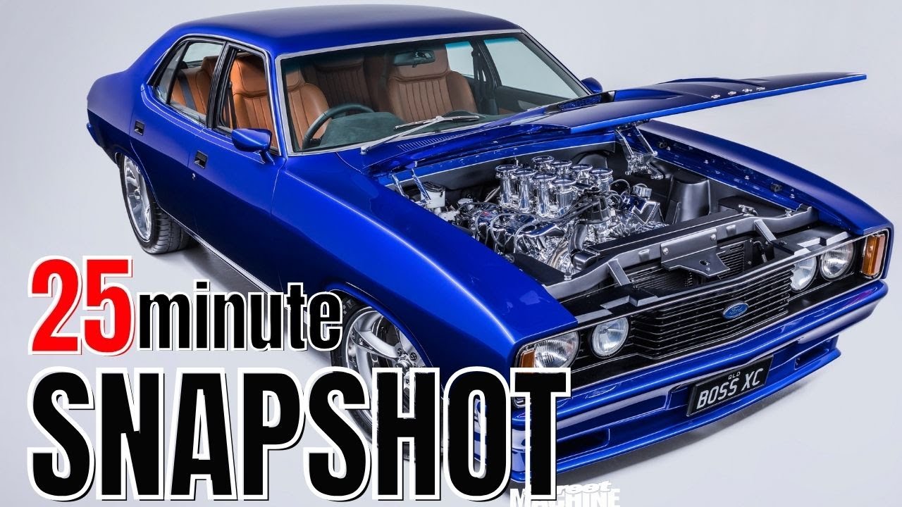 XC Falcon Show Car Build - Display Stand Presentation