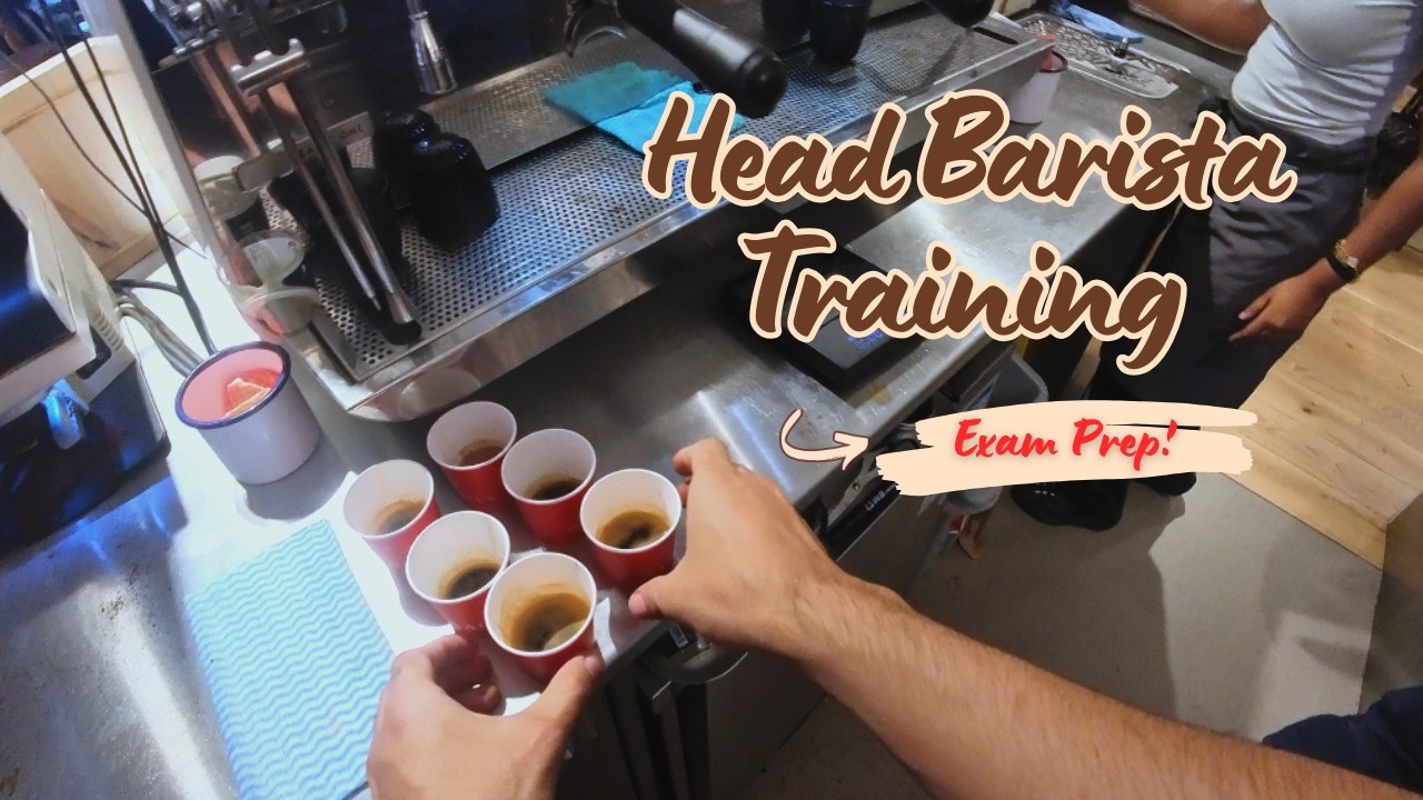 Head Barista Exam Prep | Latte Art & Espresso Tasting