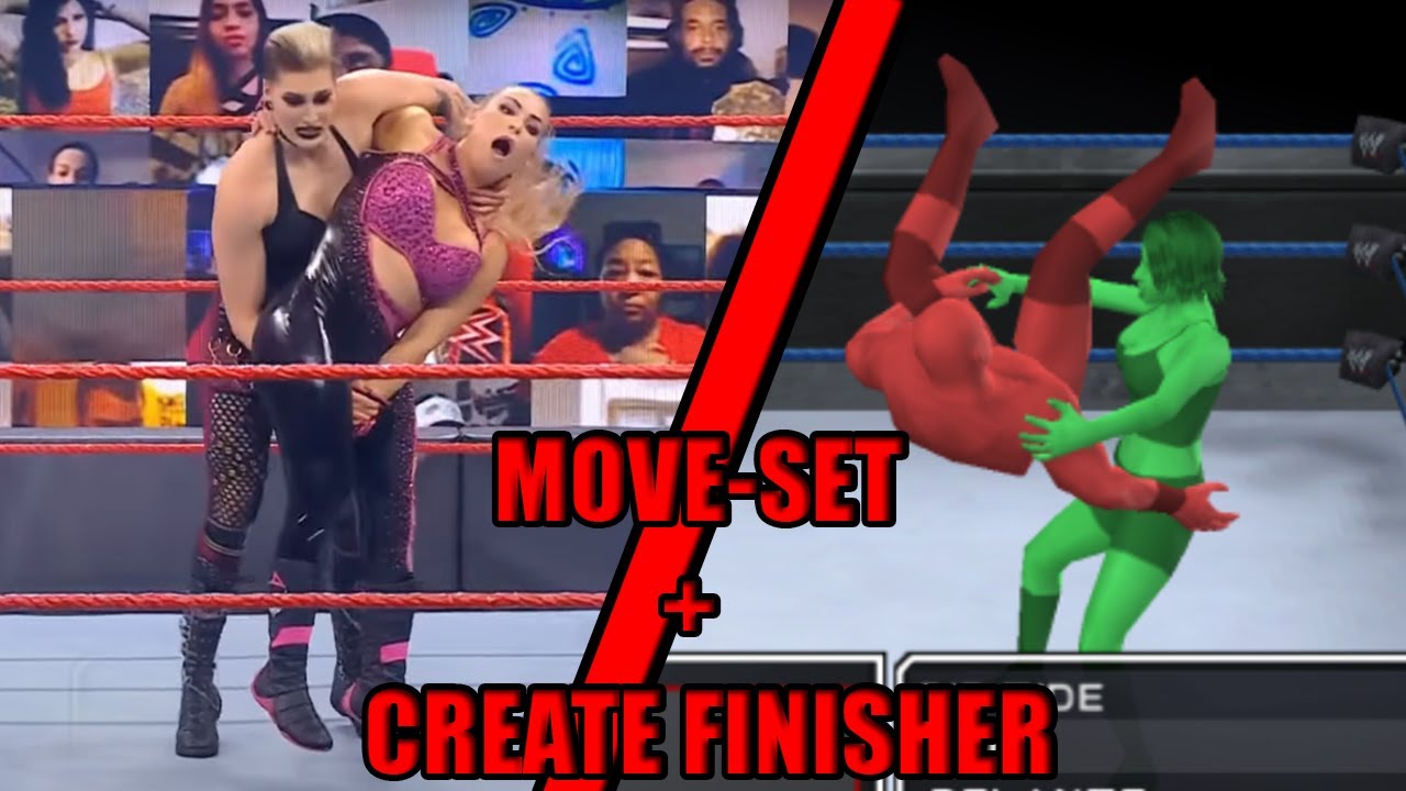 Move-Set + Create Finisher Rhea Ripley |SmackDown Vs RAW 2011| MooX Balor