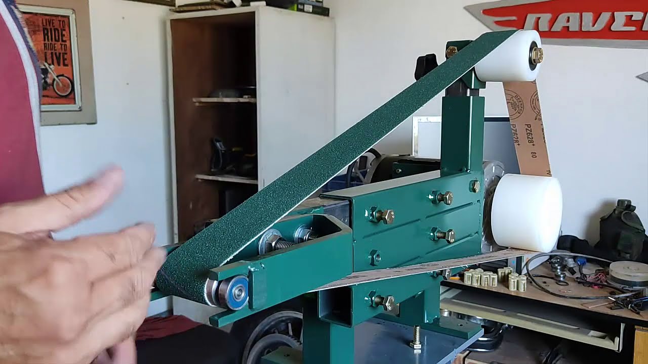 Accesorio de Rodillo Puntero para Lijadora de Banda 2 x 72