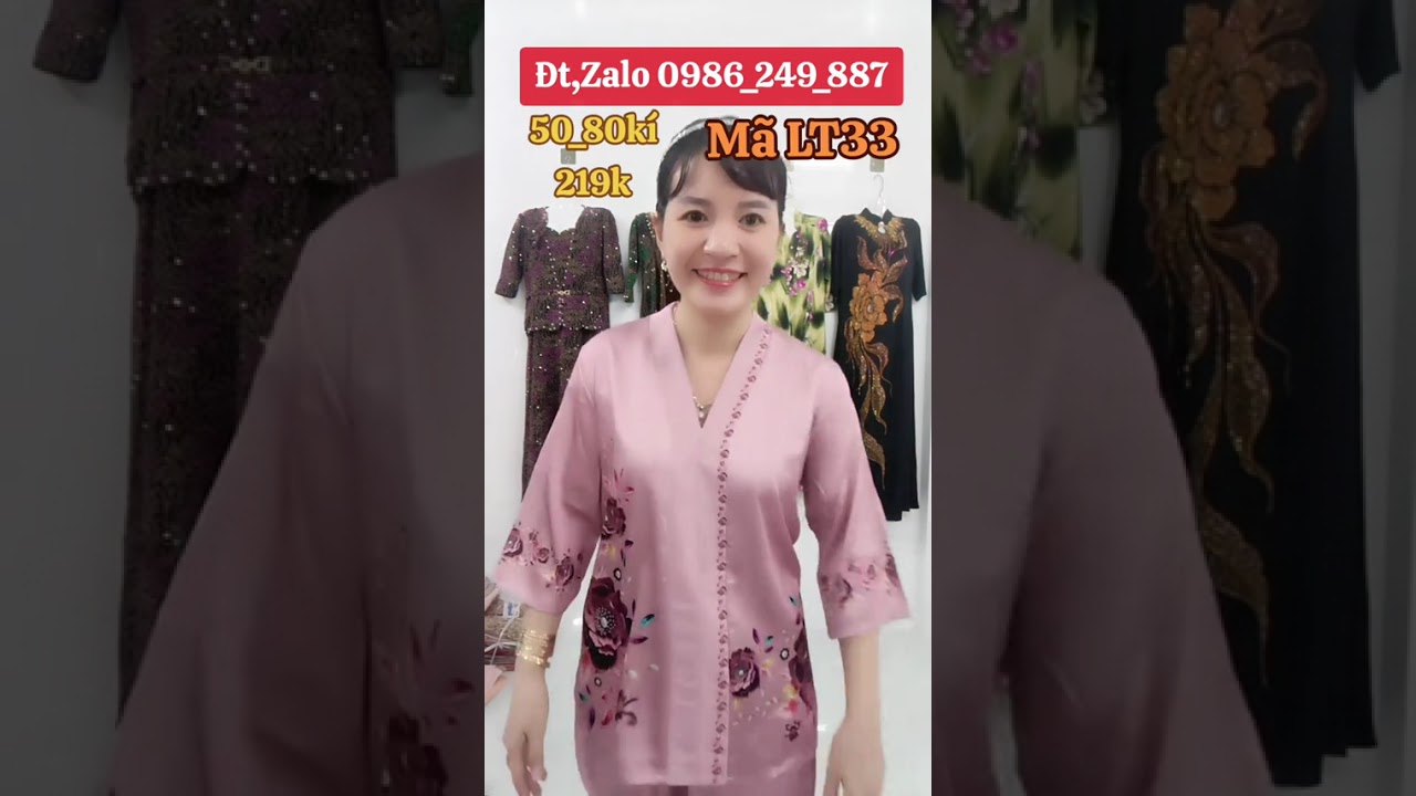 💥Mã LT33. Ngày 10/2(Clip số 3)☎️Đt,zalo 0986_249_887. Bộ Lụa Latin Thiết Kế (50_80kí)(219k)