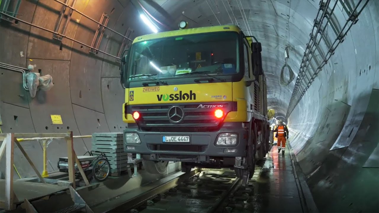 Mobile flash-butt welding in Norway&rsquo;s longest railway tunnel