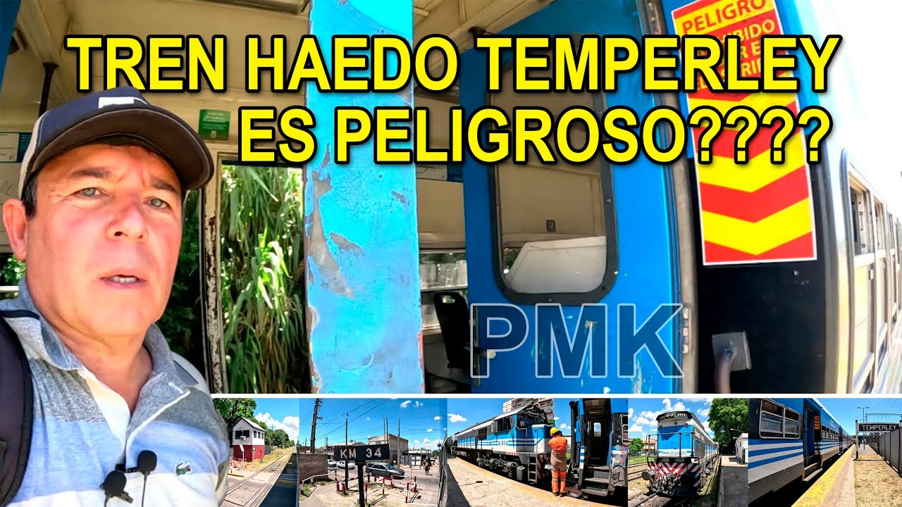 🚂🚂⛔⛔EL TREN QUE MUCHOS TEMEN USAR ⛔⛔ HAEDO TEMPERLEY LINEA ROCA TRENES ARGENTINOS
