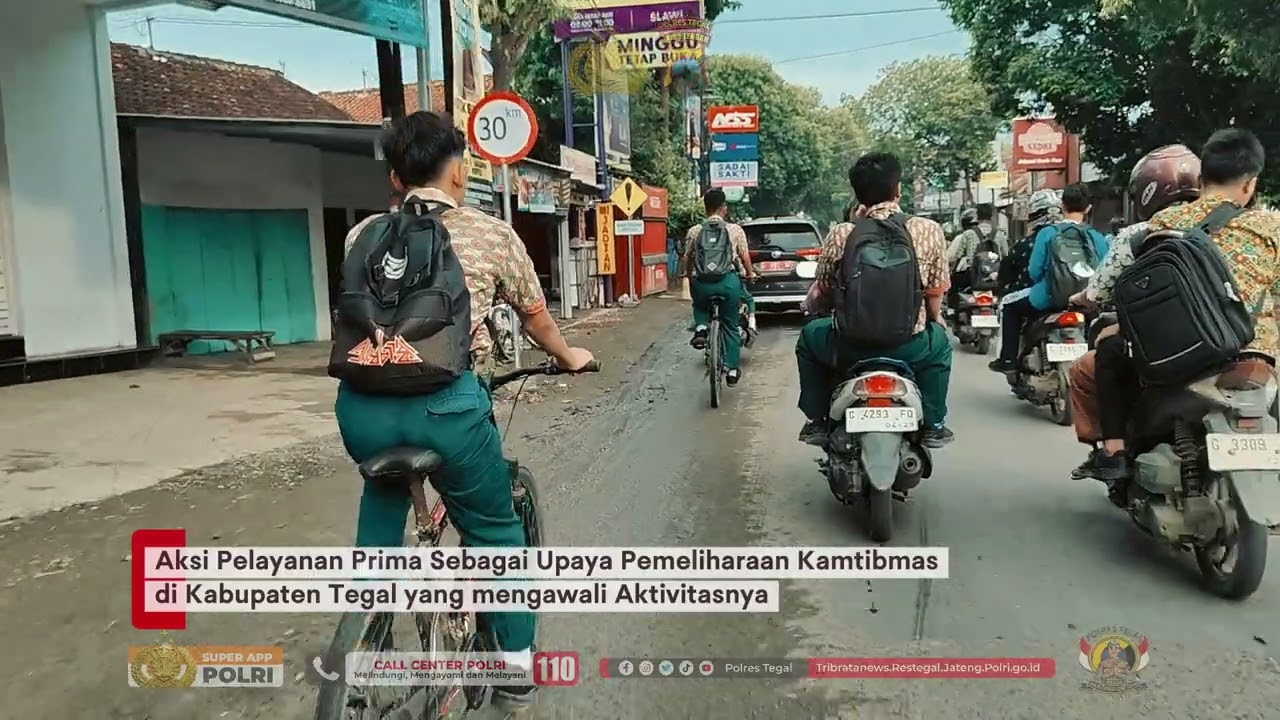 Aksi Pelayanan Prima Polres Tegal