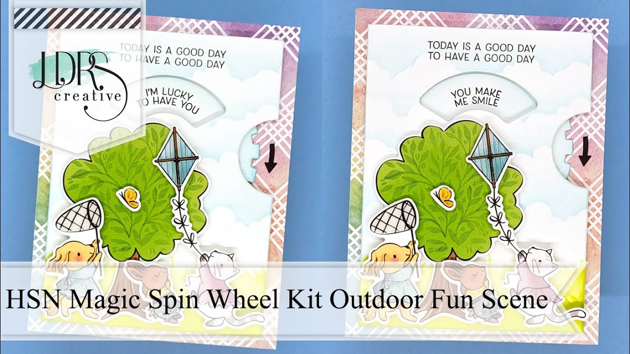 Учебное пособие по набору HSN Magic Spin Wheel | Сцена на открытом воздухе, выполненная в технике...