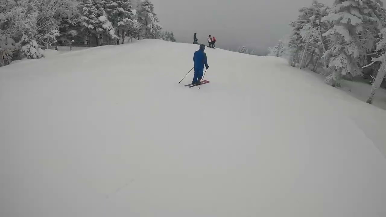 2/12/26 Skiing Killington, VT in a white out with pops and his buddy Pizza Eddy 
