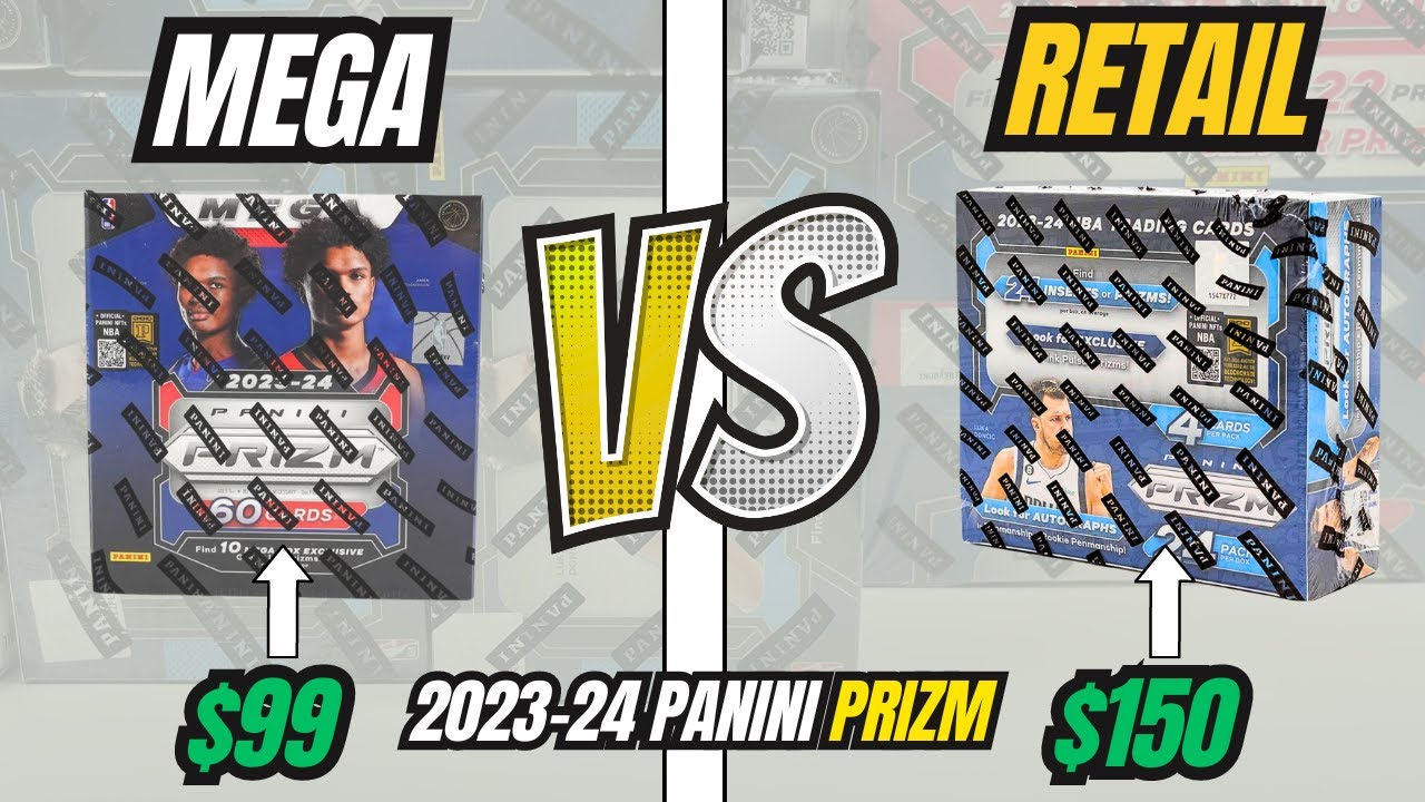 🔥МЕГА VS РОЗНИЦА🔥 2023-24 Panini Prizm Basketball Retail Box против Prizm Hobby Mega