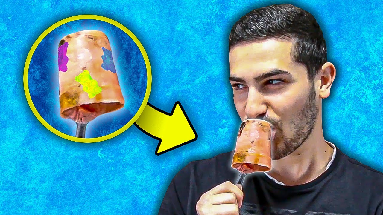הכנתי אוכל בעצמי בשביל לחסוך כסף (ארטיק גומי)