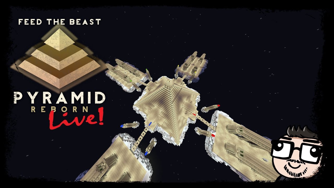 FTB Pyramid Reborn 3.0 Stomp The Bean Live Gameplay