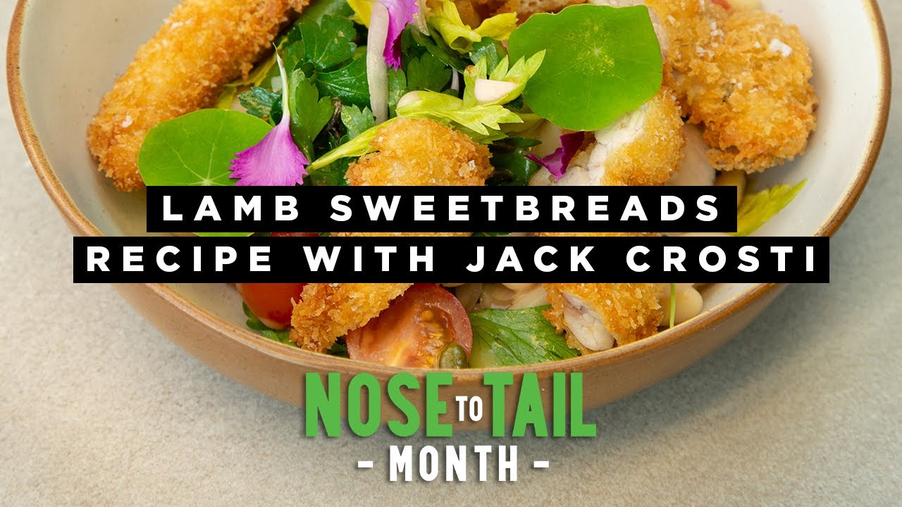 Cooking Video: Crumbed Lamb Sweetbreads Recipe with Beef + Lamb Ambassador Chef, Jack Crosti
