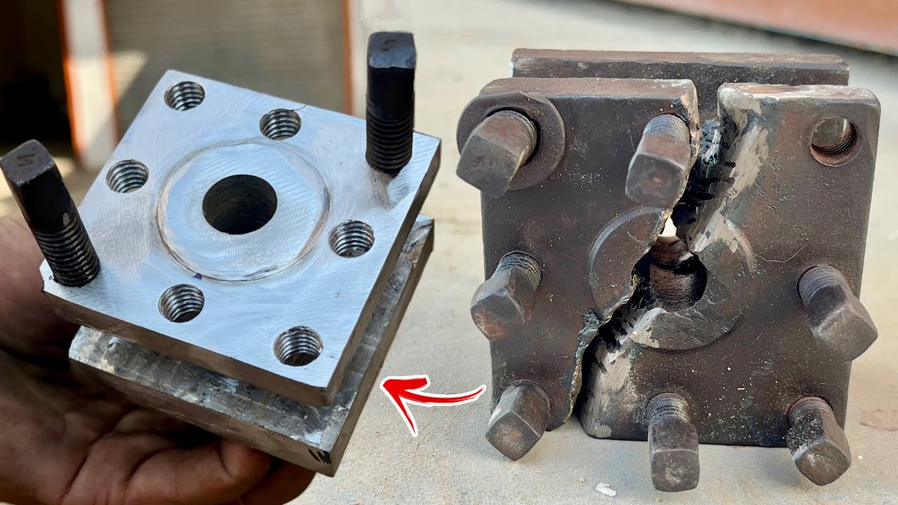 A Trained Mechanic's Elegant Process for Making a Broken Quick-change Tool Post Workable 