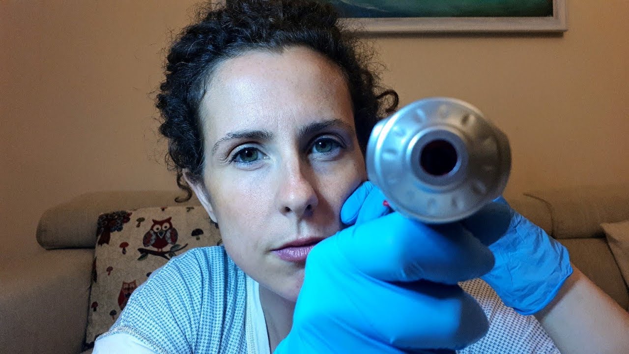 ASMR ROLEPLAY VISITA DERMATOLOGICA - mappatura dei nei [personal attention]