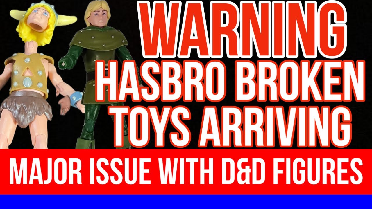 Dungeons & Dragons Arriving BROKEN!