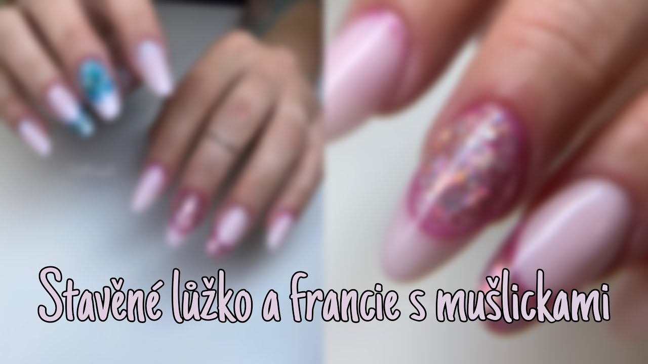 Stavěné lůžko a francie s mušlickami | Viktorie M. NAILS