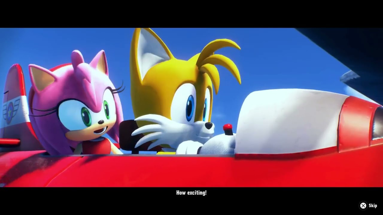 Playing sonic frontiers episode 1?
