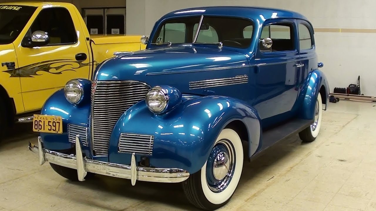 1939 Chevrolet Master 85 Two Door Sedan - Nicely Restored