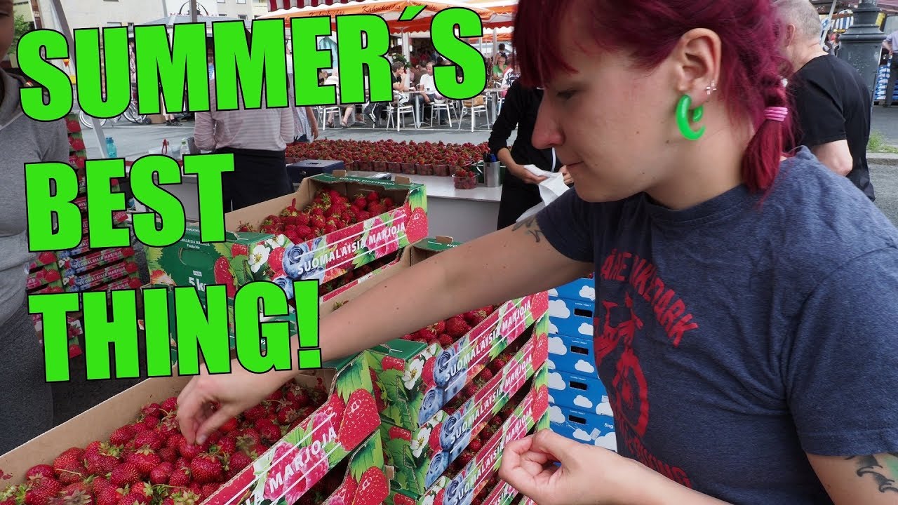 FINLAND FRIDAY: Finnish strawberries = BEST IN THE WORLD