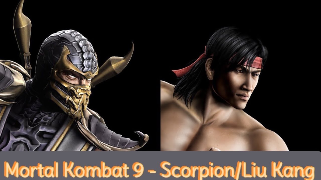 Mortal Kombat 9 - Tag Team Ladder Scorpion/Liu Kang [MEDIUM]
