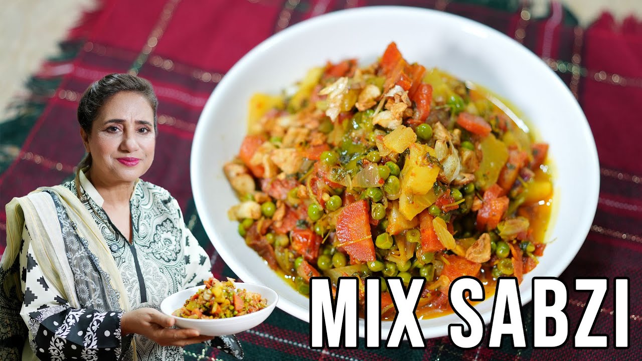 Mix Sabzi Recipe | Healthy & Quick Vegetable Curry | Desi Home Style Cooking 🥕🥦✨ Chef Rida Aftab
