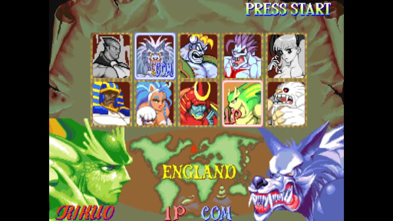 {3rd Match} RIKYO VS JON TALBAIN 128 902p MAME  Darkstalkers  The Night Warriors  6-11-2018  