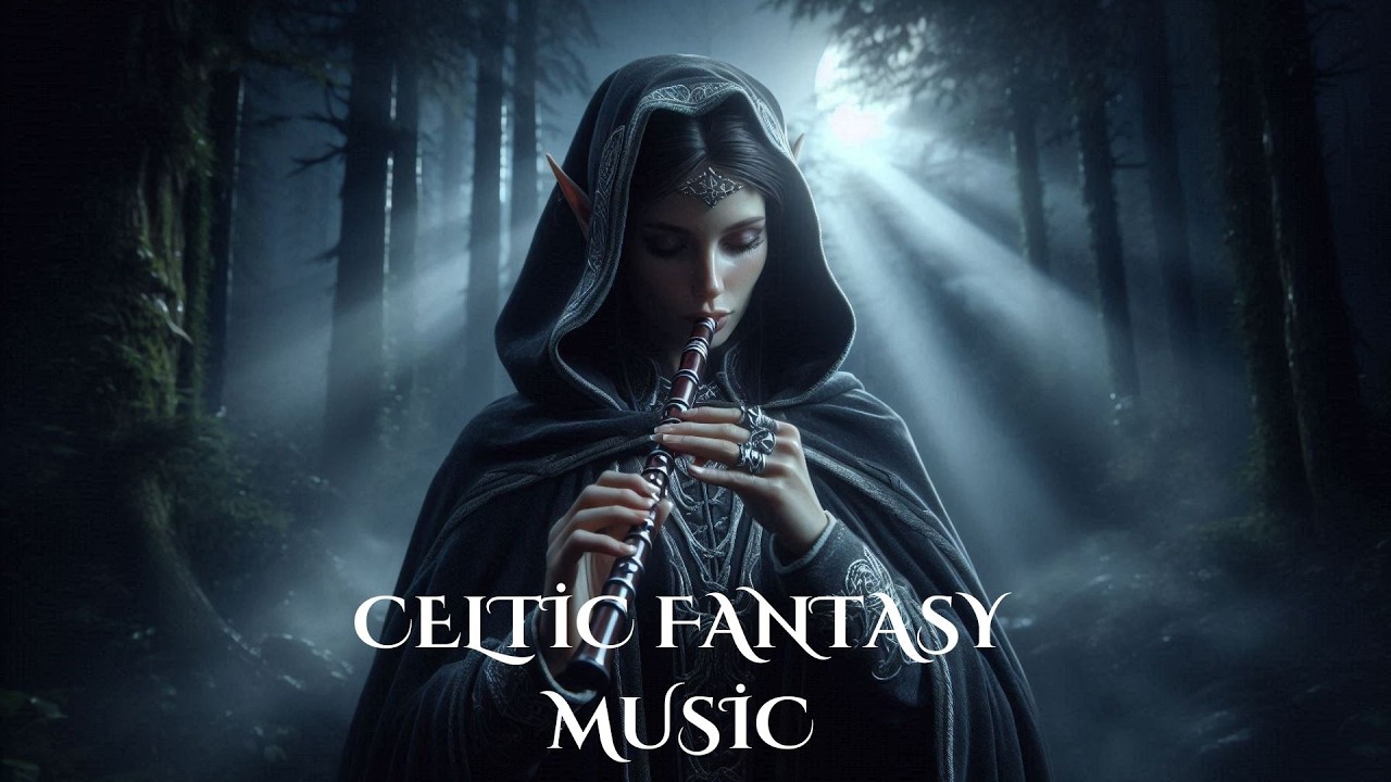 Mystical Moonlit Flute Solo | Ancient Forest Healing Music | Deep Relaxation & Celestial Peace