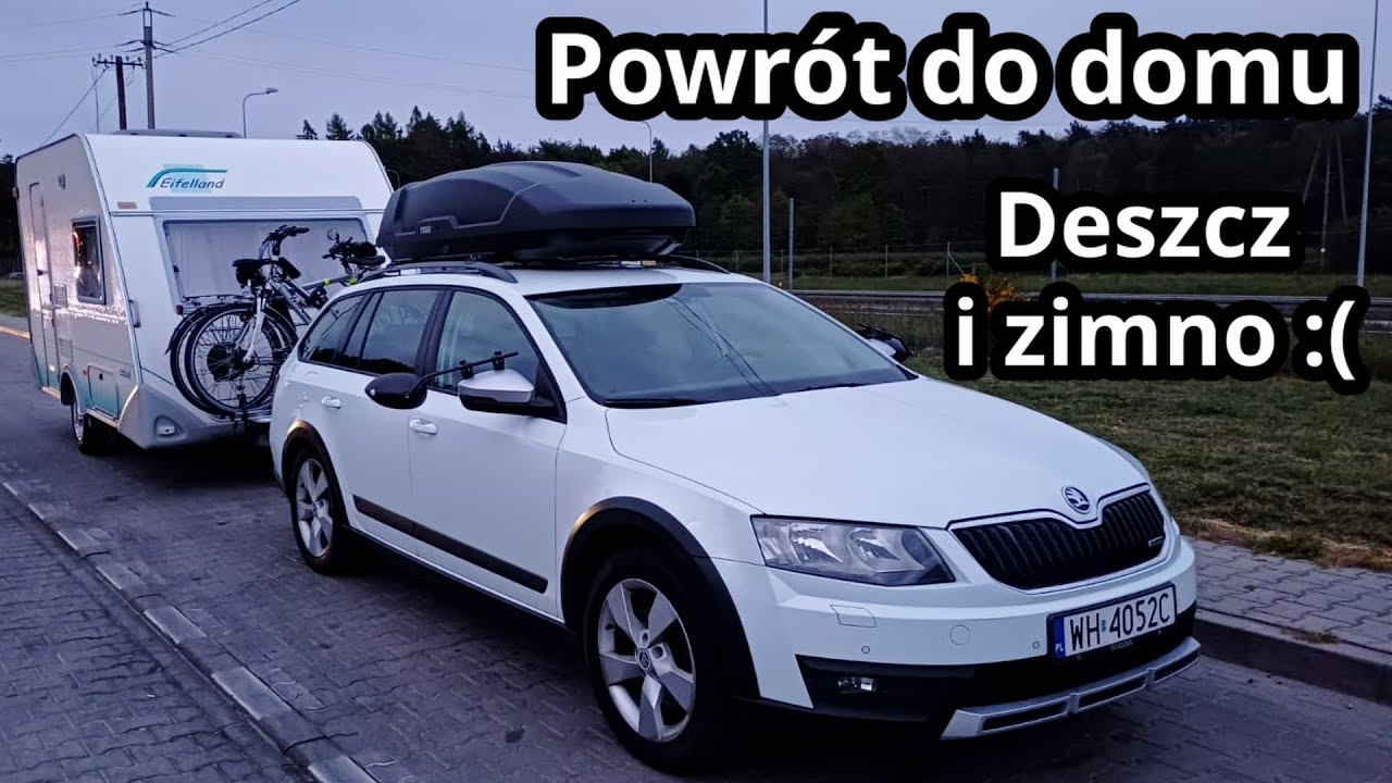 Trasa Balaton - Warszawa cały czas w deszczu | Węgry #11