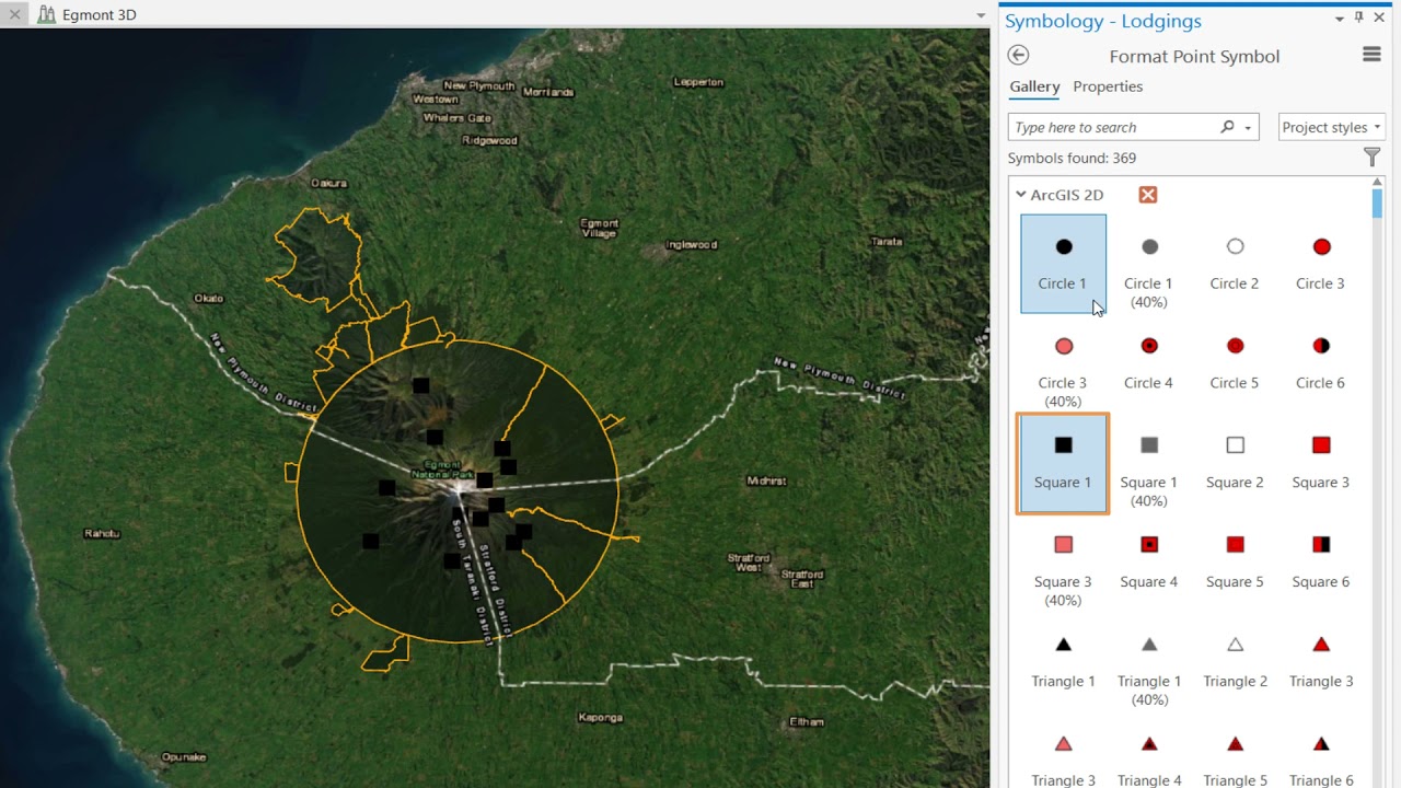 Создание точек из таблицы в ArcGIS Pro