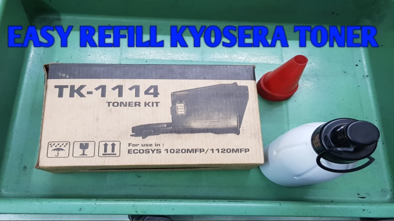 KYOSERA TK-1114 TONER REFILL KYOSERA ECOSYS1020 MFP, 1120MFP #KYOSERATONERREFILL
