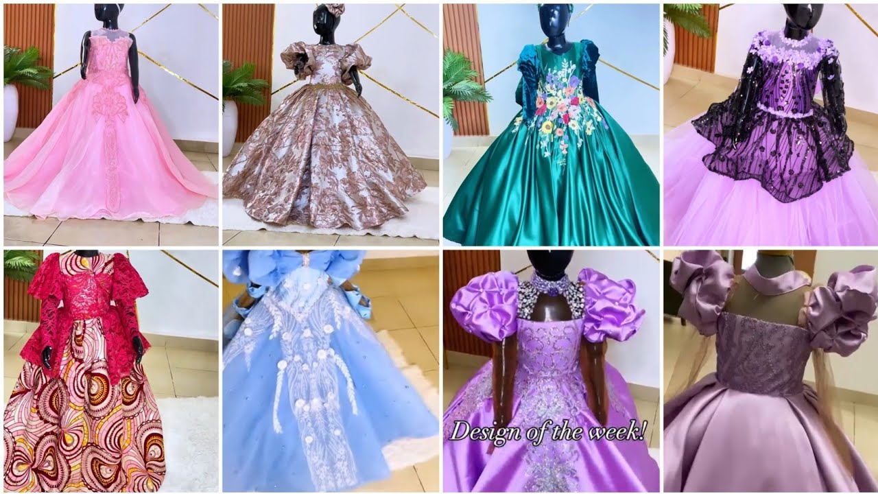 Kids Girls dresses collection |Beautiful Gowns for baby Girls |ball gowns designs 2026