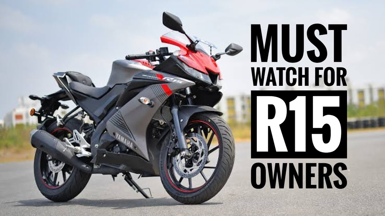 NEW YAMAHA R15 V3 BS6 MAINTENANCE TIPS | IMPROVE YOUR BIKE'S PERFORMANCE